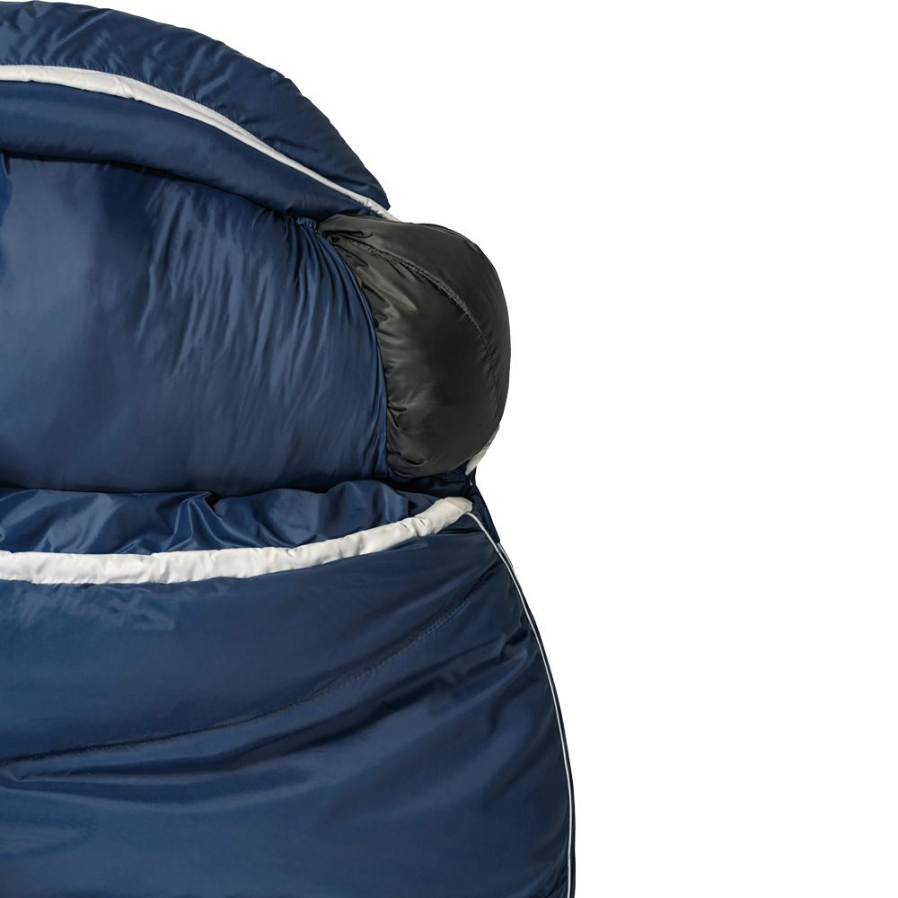Grüezi Bag Biopod DownWool Ice 185 Schlafsack night blue