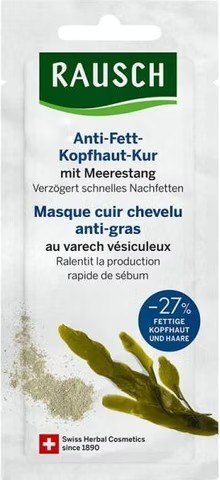RAUSCH Anti-Fett-Kopfhaut-Kur<br>20 × 15 ml, mit Meerestang
