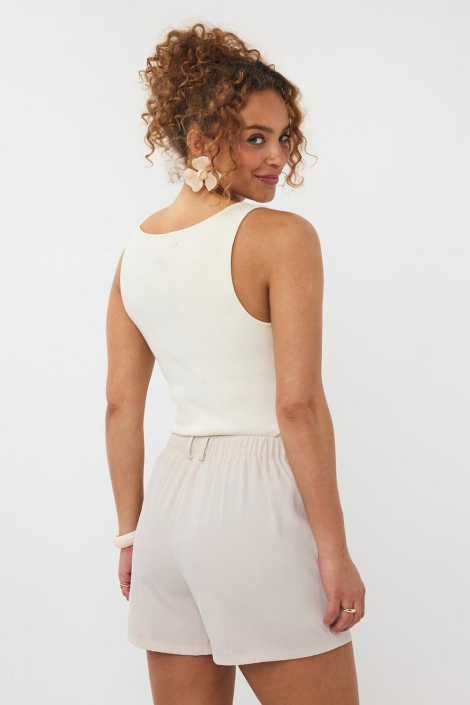 Ydence ecru dames top