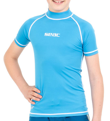 Seac Badeshirt - T-Sun Short - UV50+ - Hellblau