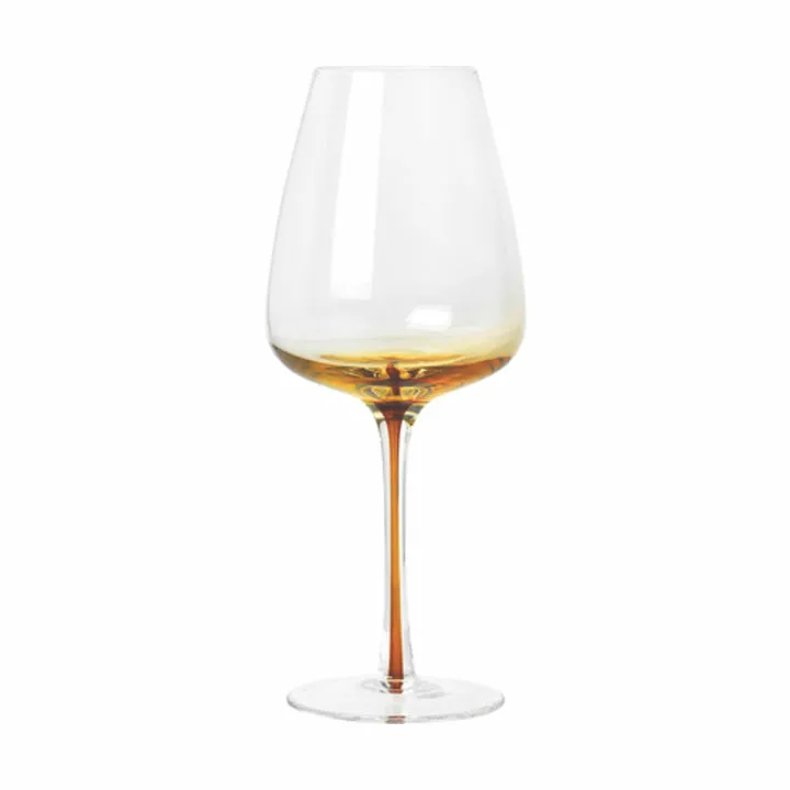 Broste Copenhagen Amber Hvidvinsglas