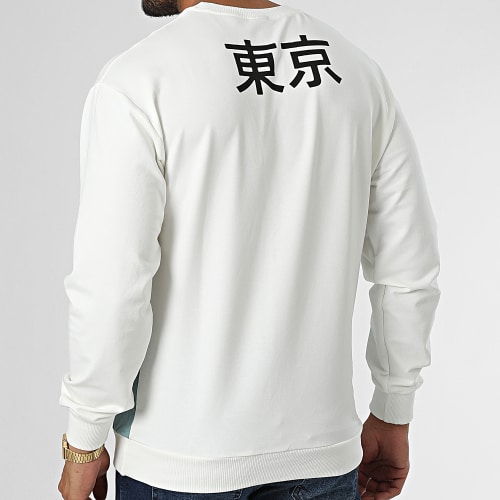 Sweat Crewneck GK-1065 Blanc