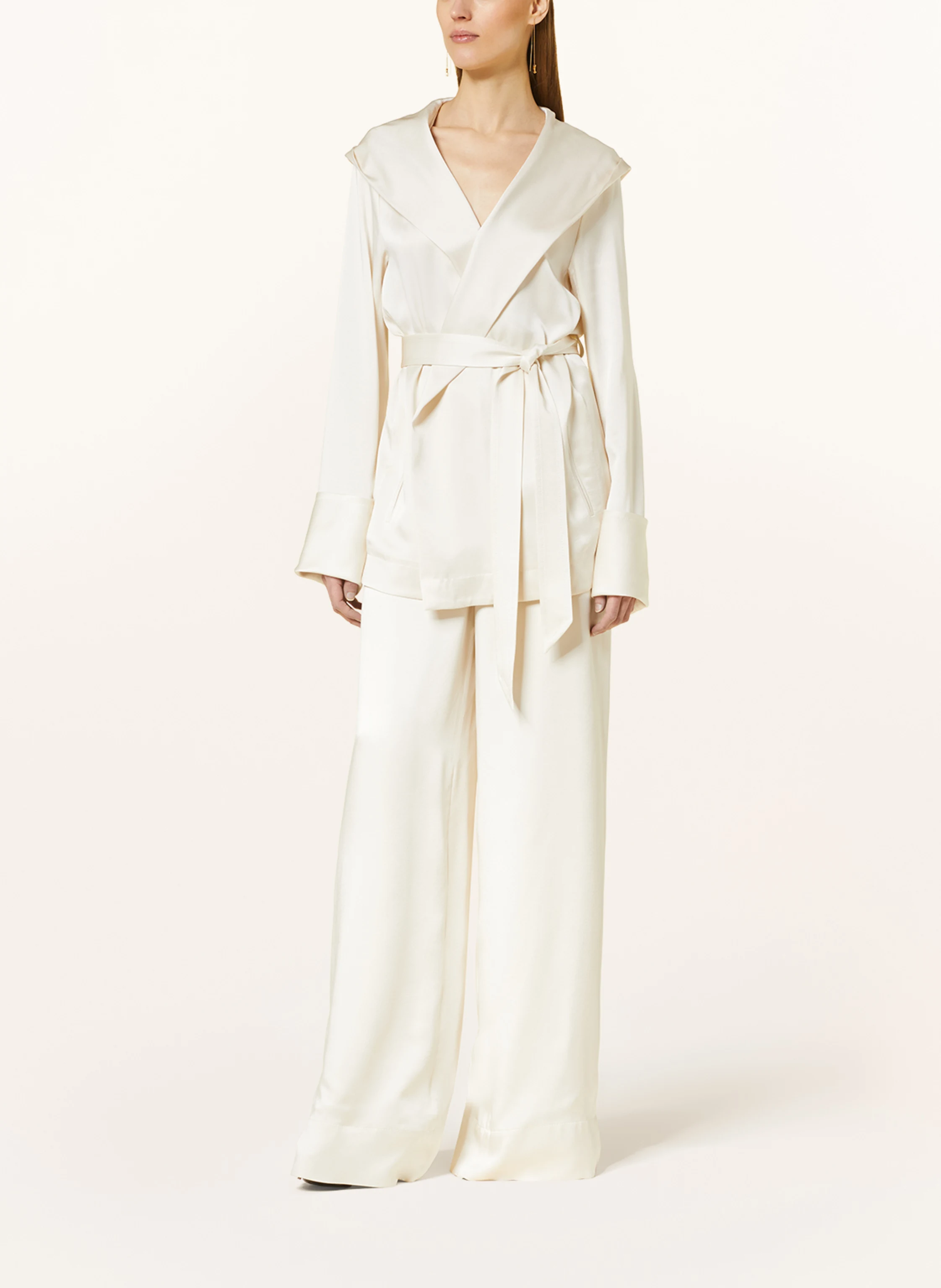 SAINT LAURENT Longblazer aus Satin