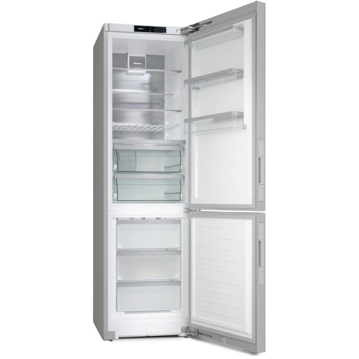 Miele Kühl-Gefrierkombination KFN 4898 AD Brillantweiß Glas
