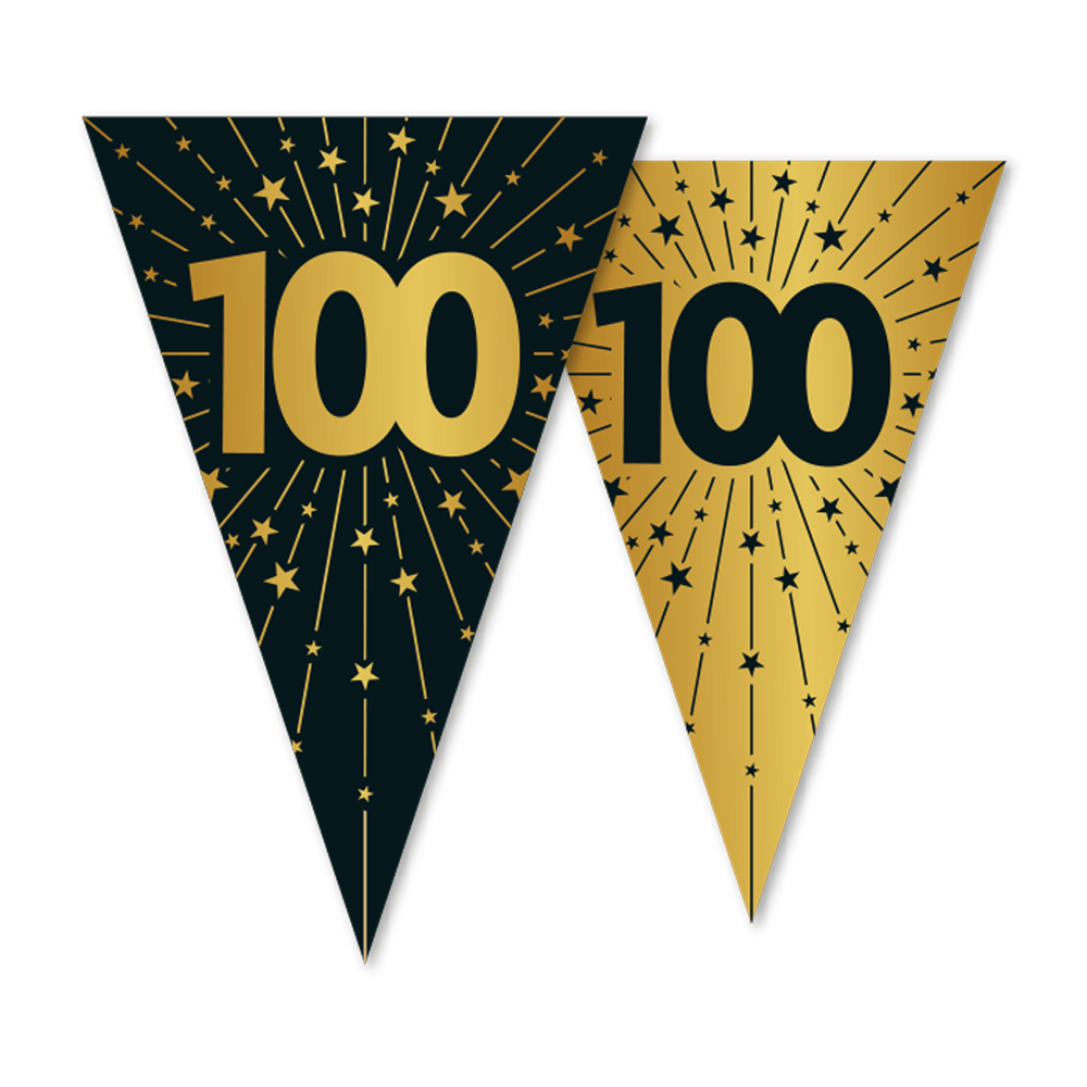 100 Jaar Slinger Goud Zwart 10m