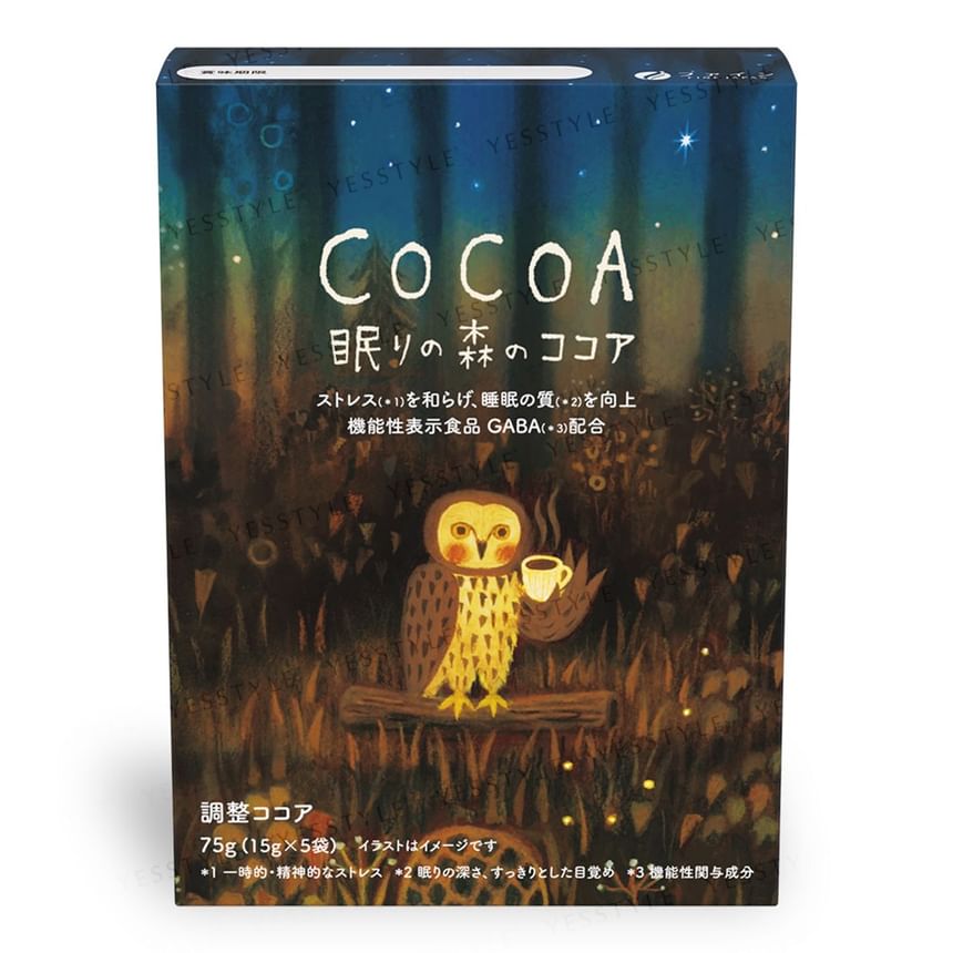 FINE JAPAN - Voedingsmiddelen met functionele claims: cacao uit een dromerig bos