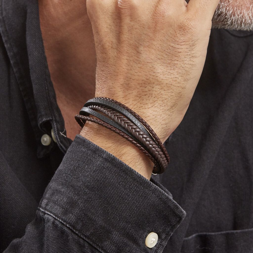 Bracelet Jourdan Byron Acier Blanc