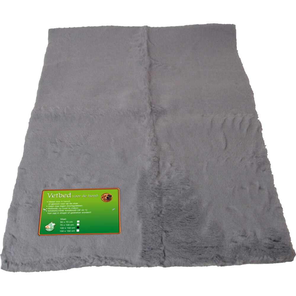 Boon Vetbed Grijs150 x 100 cm
