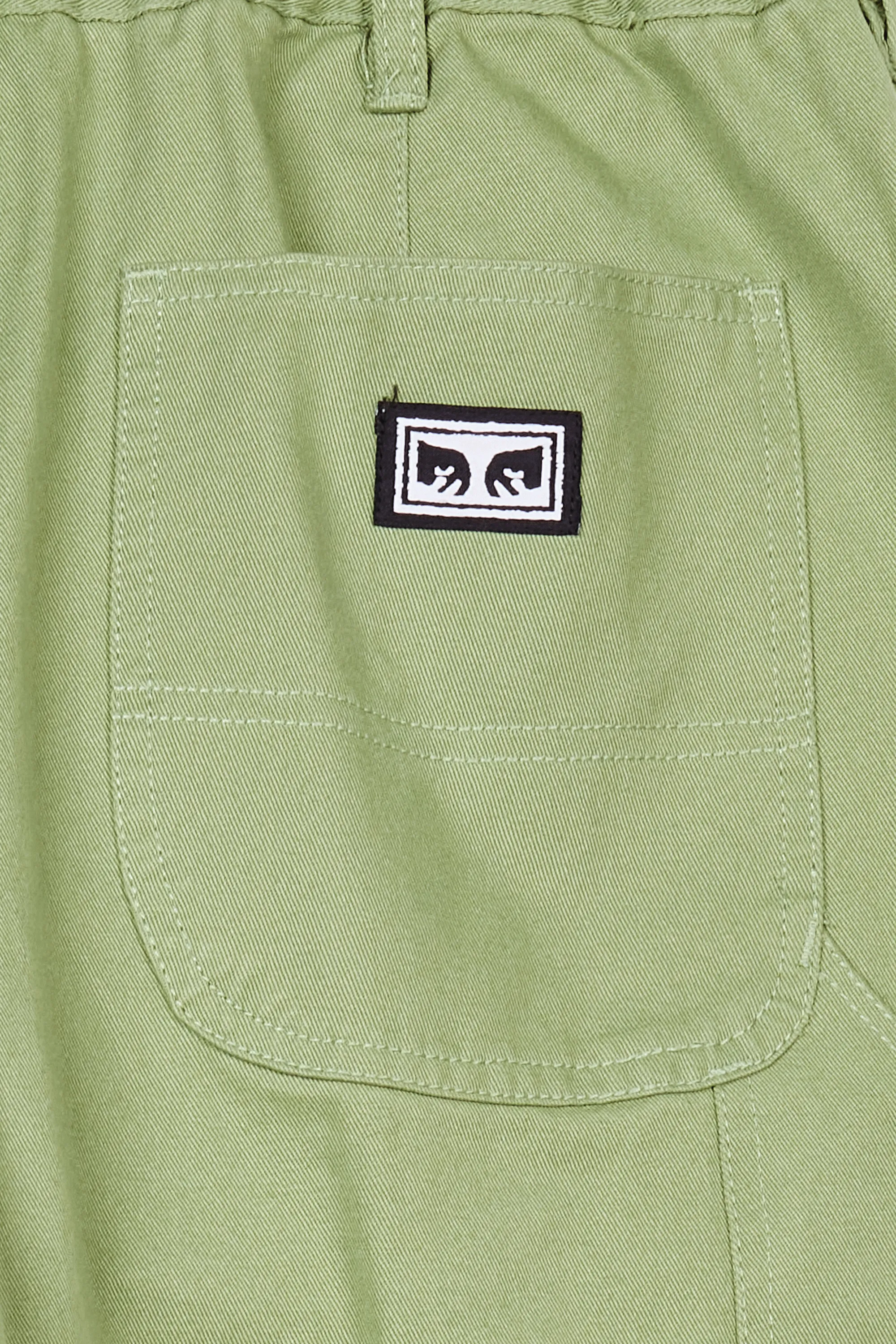 OBEY Pantalon cargo BRIGHTON CARPENTER Vert
