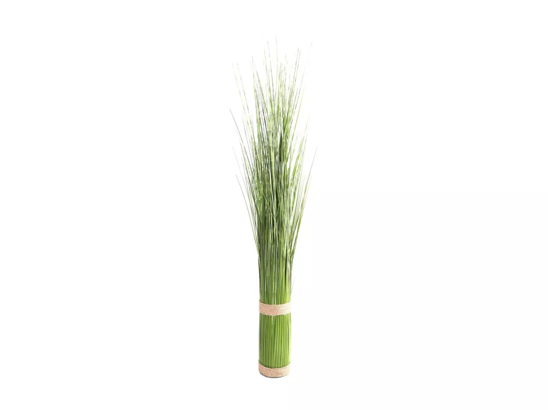 Fagot de bambou artificiel avec tressage Hauteur 63 cm