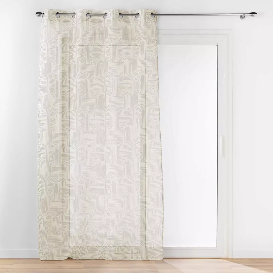 Voilage œillets (140 x 240 cm) Pandore Blanc