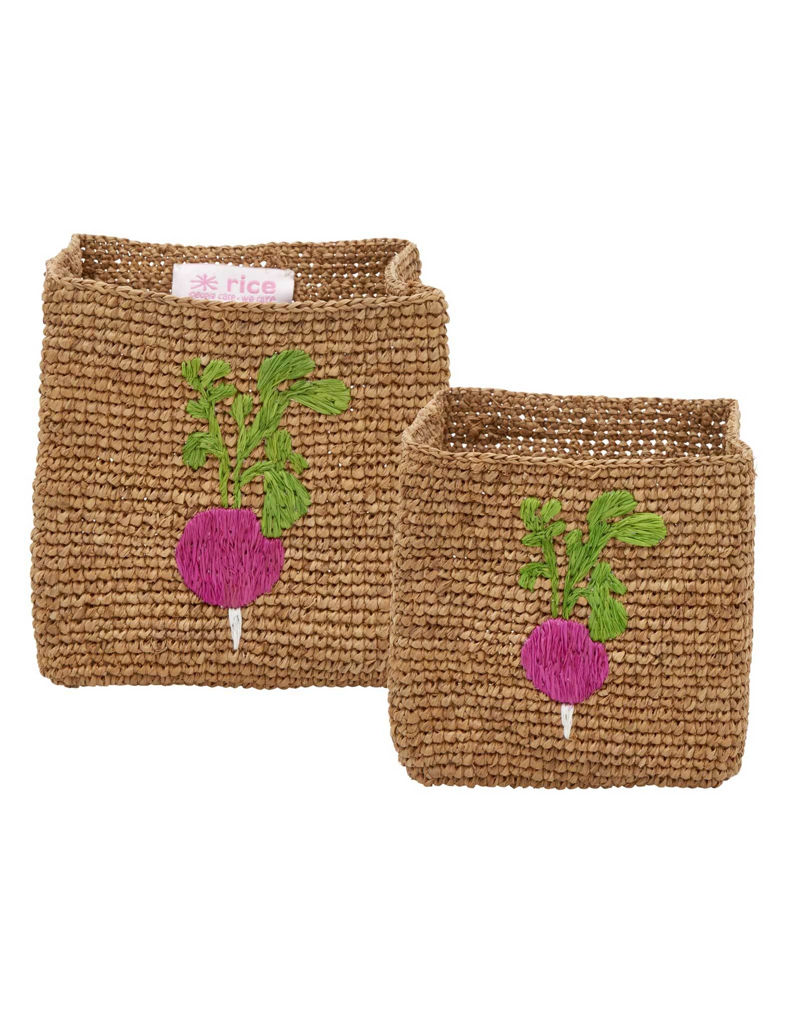 Aufbewahrungskorb RADISH (14x14x14) 2er-Set