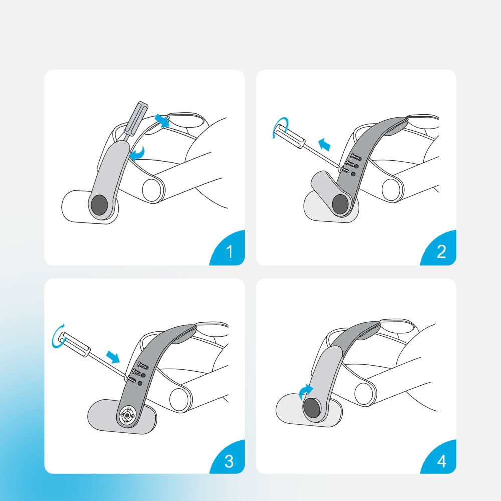 (18-tlg. Set) Meta Quest / Oculus Quest 2 Leder Ersatz Polsterung Schutz Upgrade Zubehör Set - Schwarz