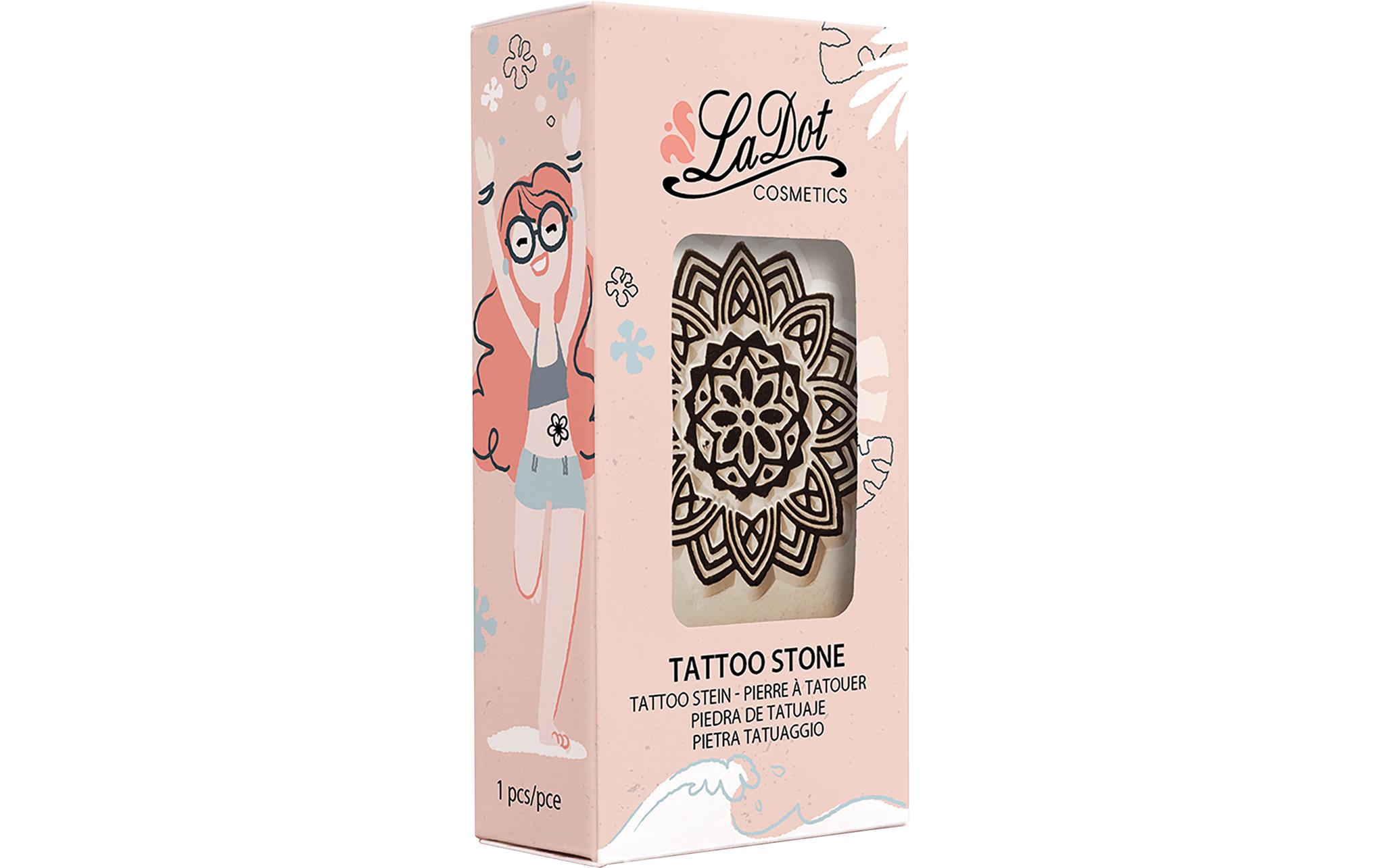Tattoostempel Mandala LargeMotiv-Stein für das perfekte Outdoor-Make-Up