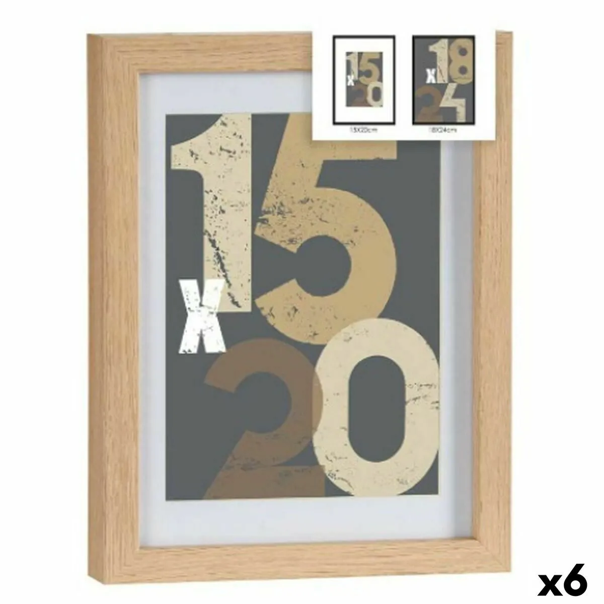 Gift Decor Porte photos mural Naturel