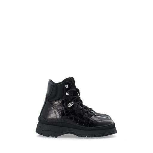 Bianco Unao City Hiker Støvler, Black Croco, 37
