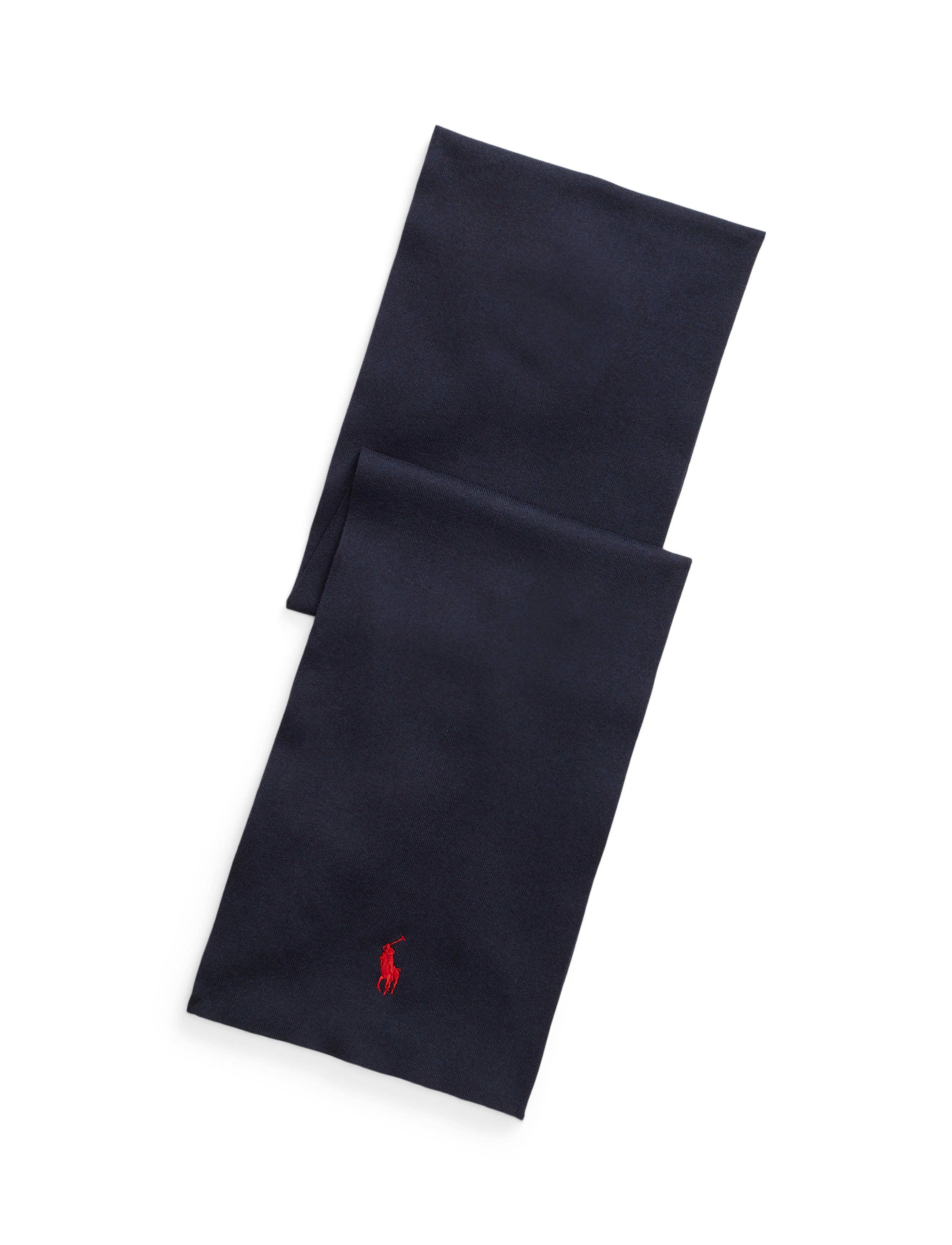 POLO Ralph Lauren sjaal met logo donkerblauw