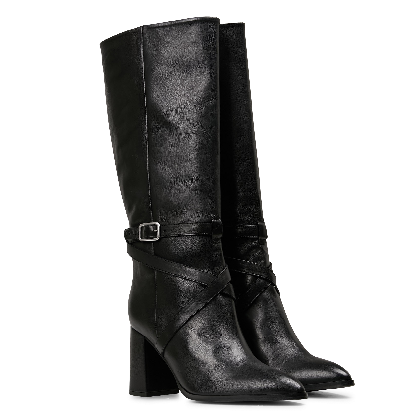 Bottes en cuir | Noir
