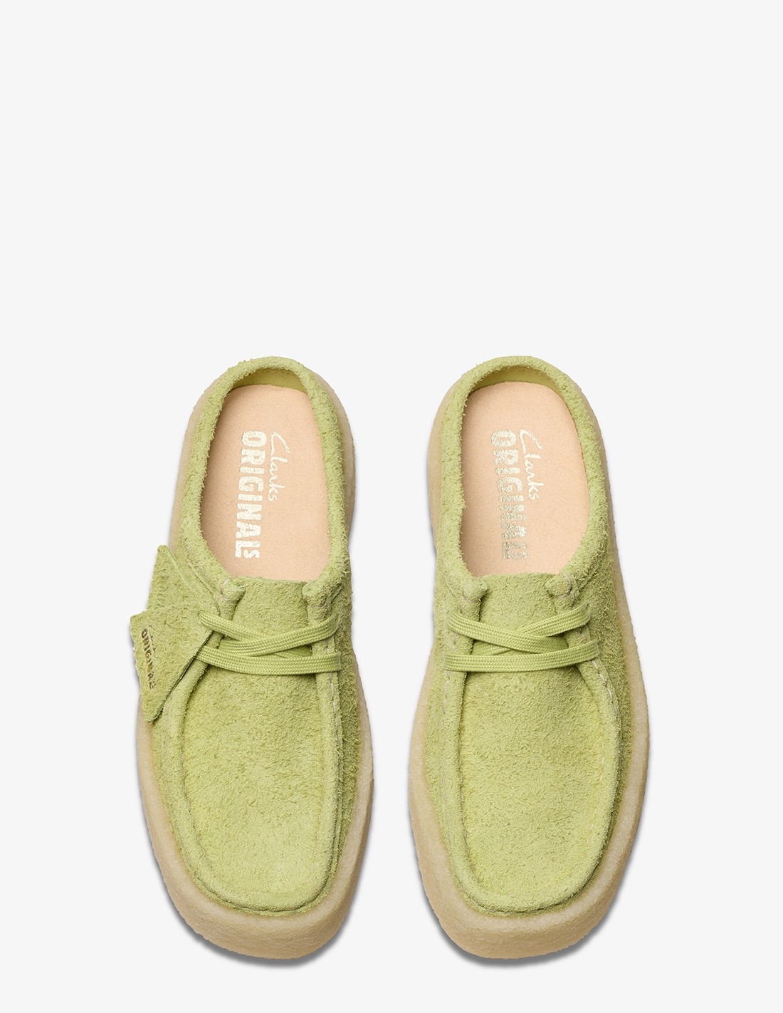 clarks Sabot Femme wallabeecup lo lime hairy sde