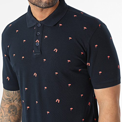 Polo Manches Courtes 956 Bleu Marine