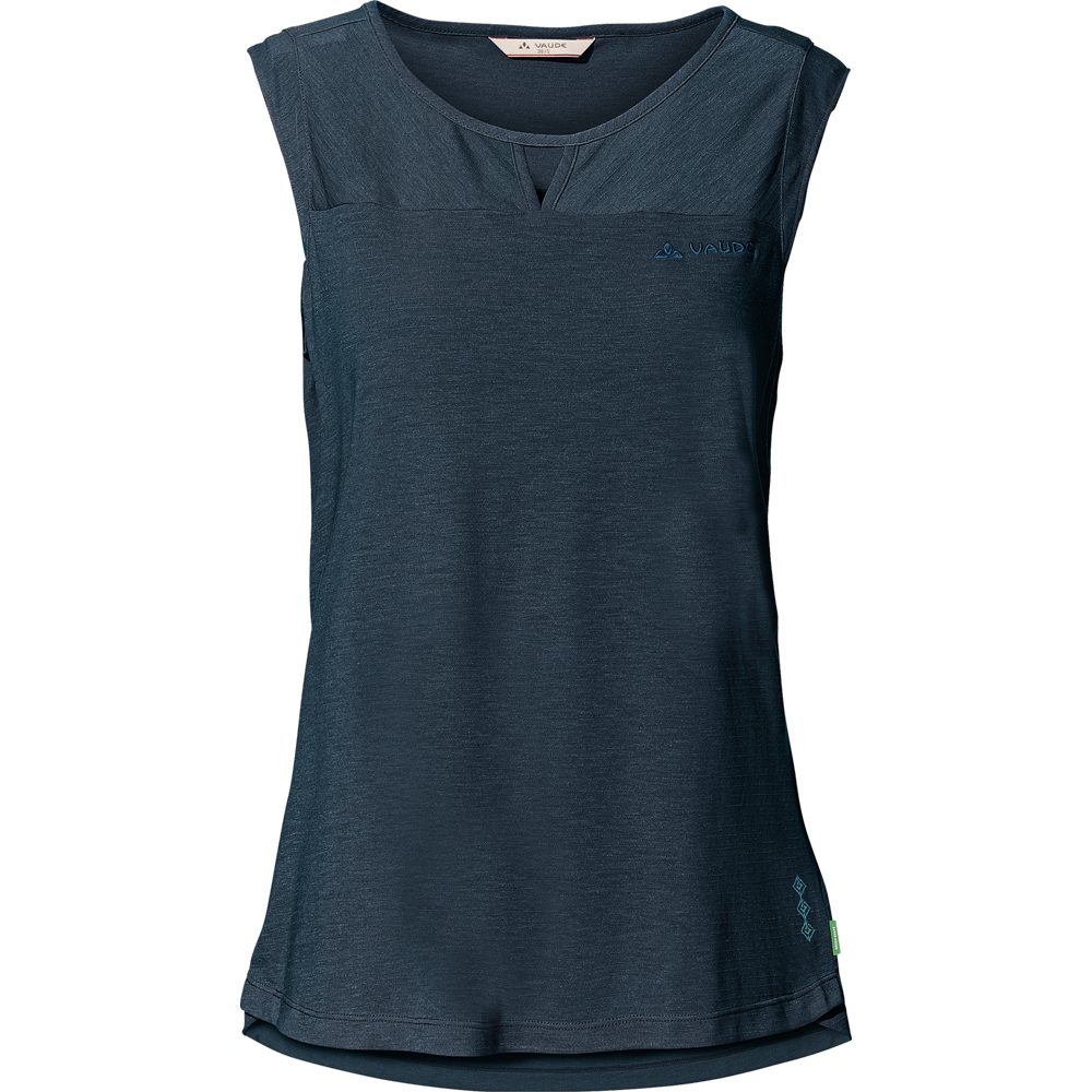 VAUDE Skomer Hiking Top T-Shirt Damen dark sea