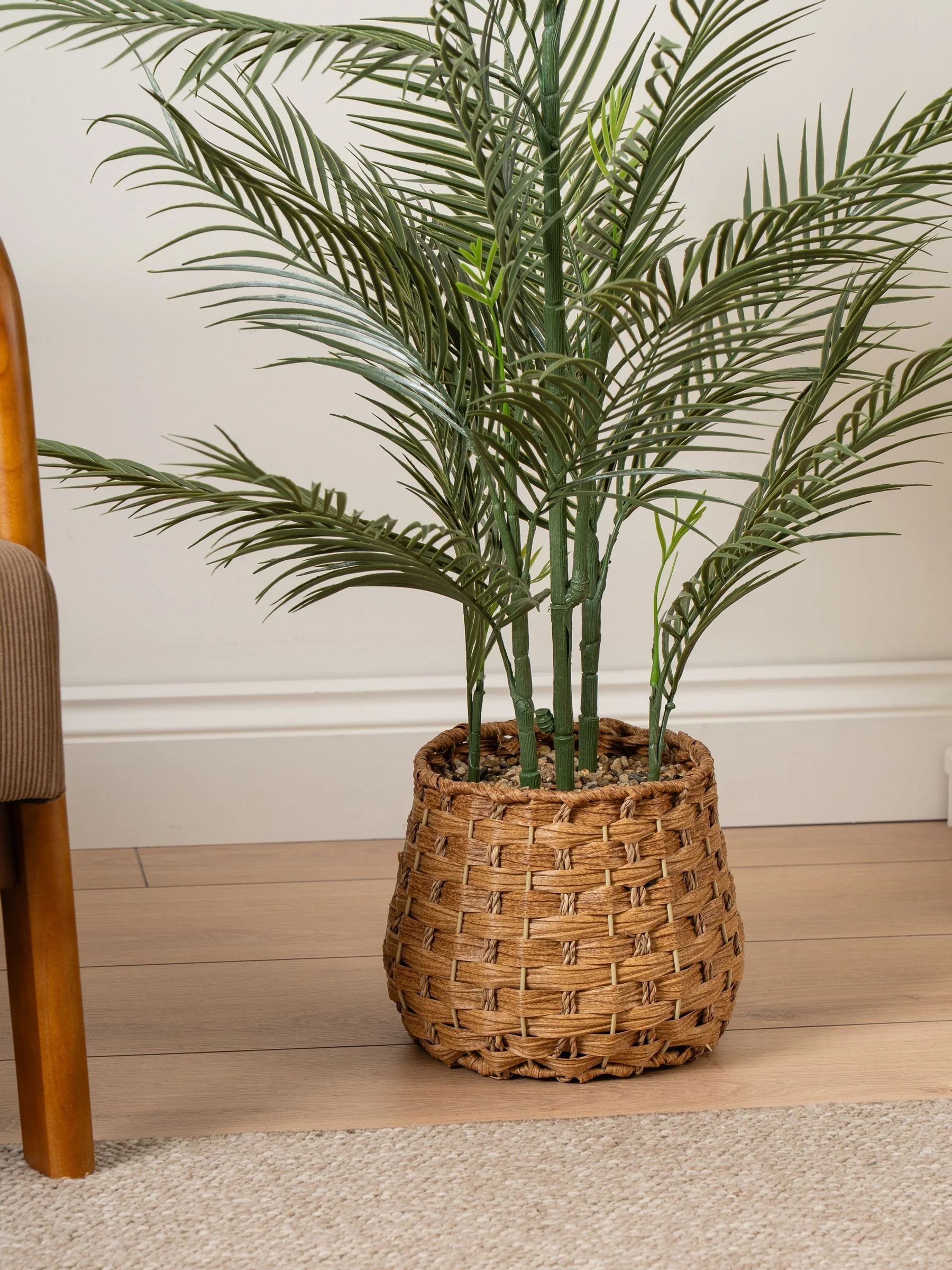 Scottish Everlastings Ltd Artificial Palm Tree in Basket