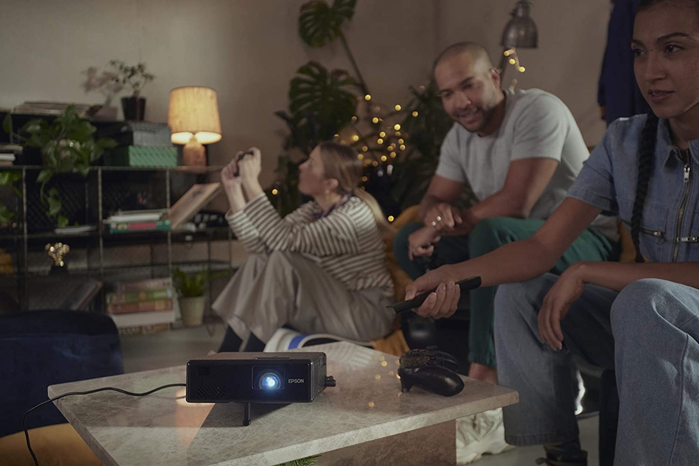 Epson - EF-11 Mini laserprojektions-tv - Home Cinema