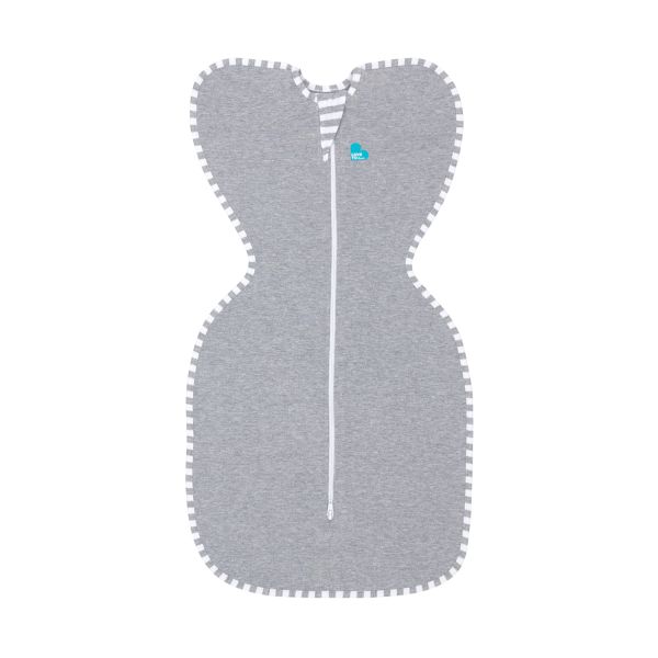 Love To Dream Swaddle Up Inbakerslaapzak - Fase 1 - Medium (6 -8,5 kg) - Grijs