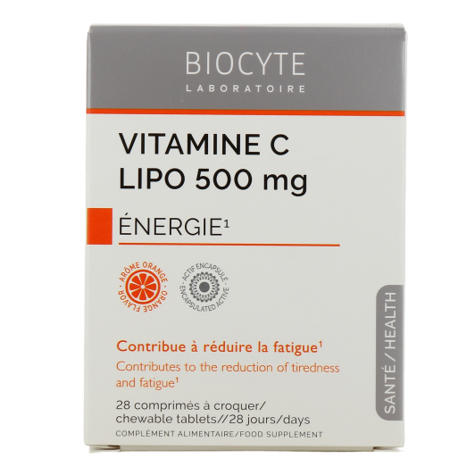 Biocyte Vitamine C - Fatigue et système immunitaire