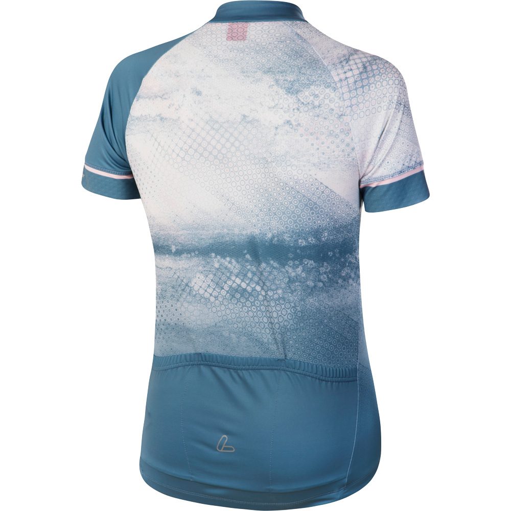 Löffler HZ Grunge Radtrikot Damen enzian