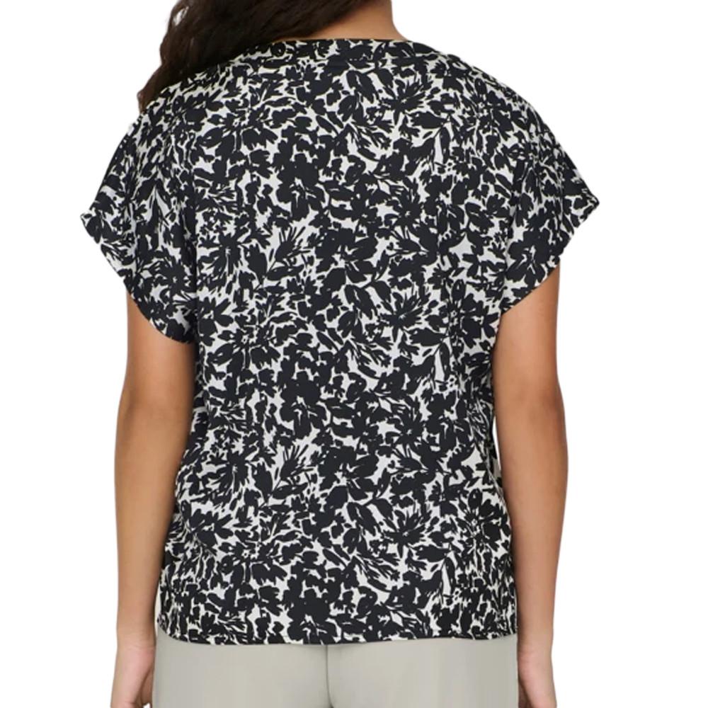 JDY Blouse Noire à Motifs Femme JDY Fifi Beatrice