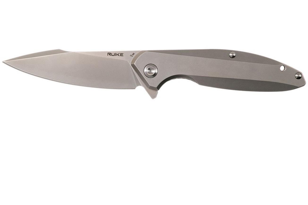 Ruike P128-SF zakmes, Stonewashed finish