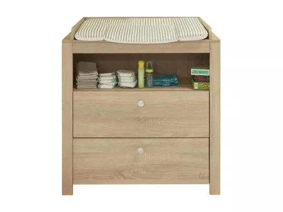 Chambre bébé duo bois Sonoma Cynthia - 2 pièces