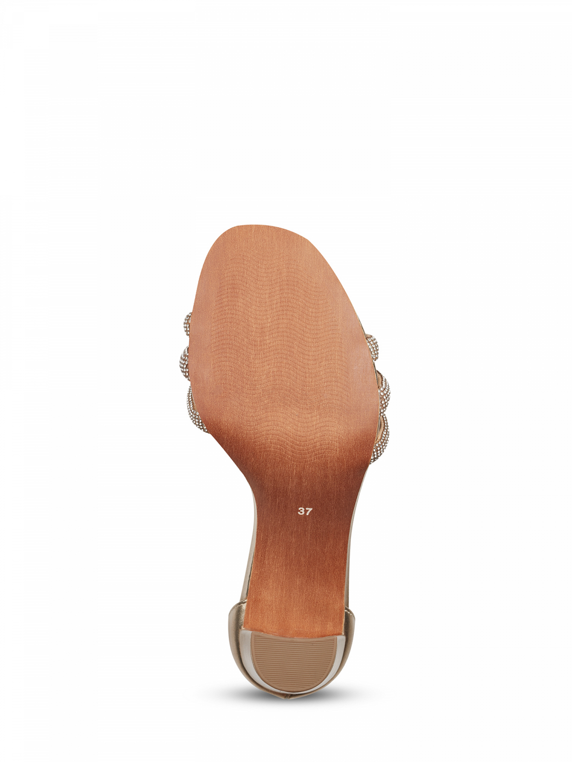 Marco Tozzi Gold Sparkle Heels