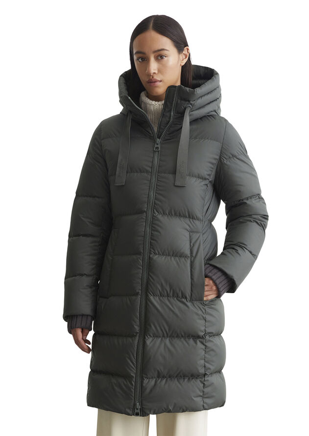 Marc O’Polo Water Repellent Down Puffer Coat Light graphite