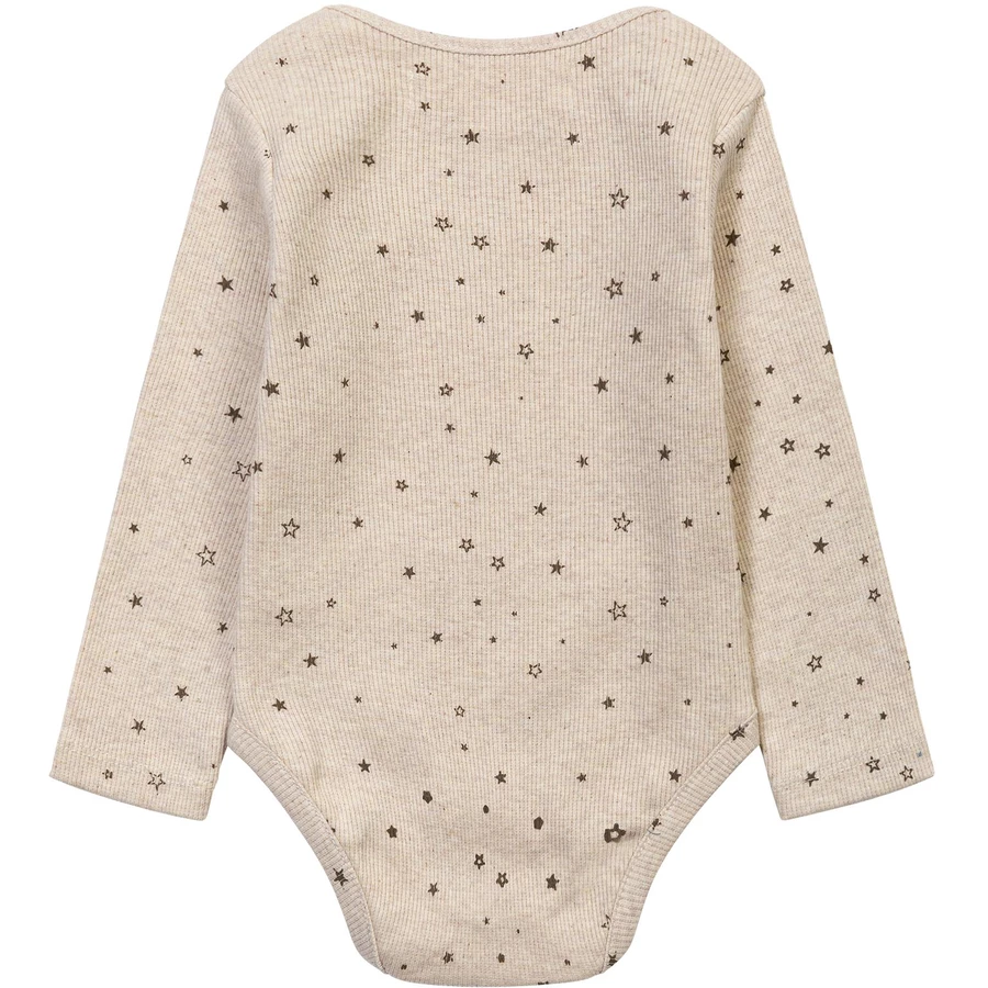 Minoti 2er Pack Bodys beige