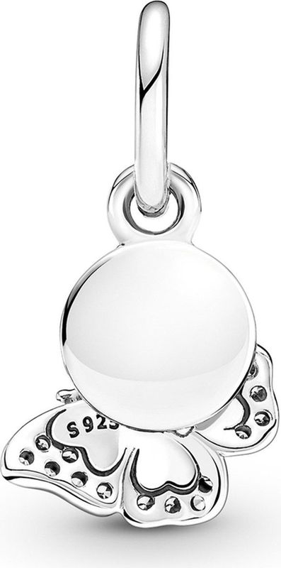 Pandora - 790757C01 - Hangende Bedel - Blauwe Vlinder & Citaat
