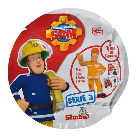 Simba Feuerwehrmann Sam Sammelfiguren Serie 2, 1 Stück, 12-fach sortiert