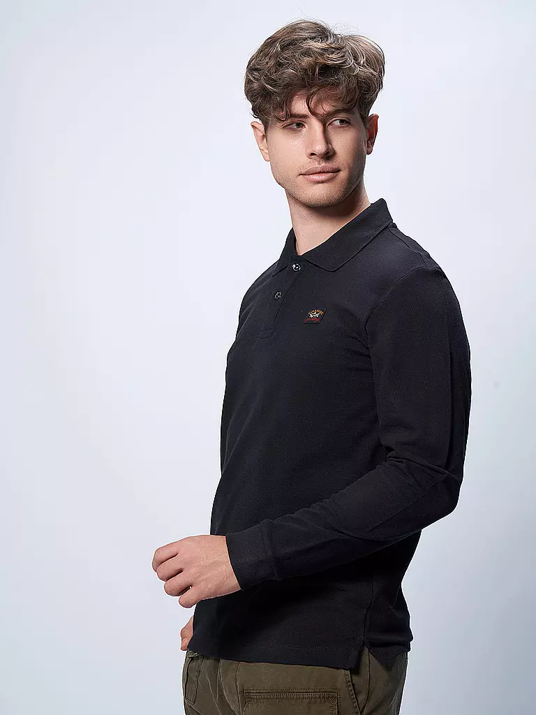 PAUL & SHARK Poloshirt  schwarz