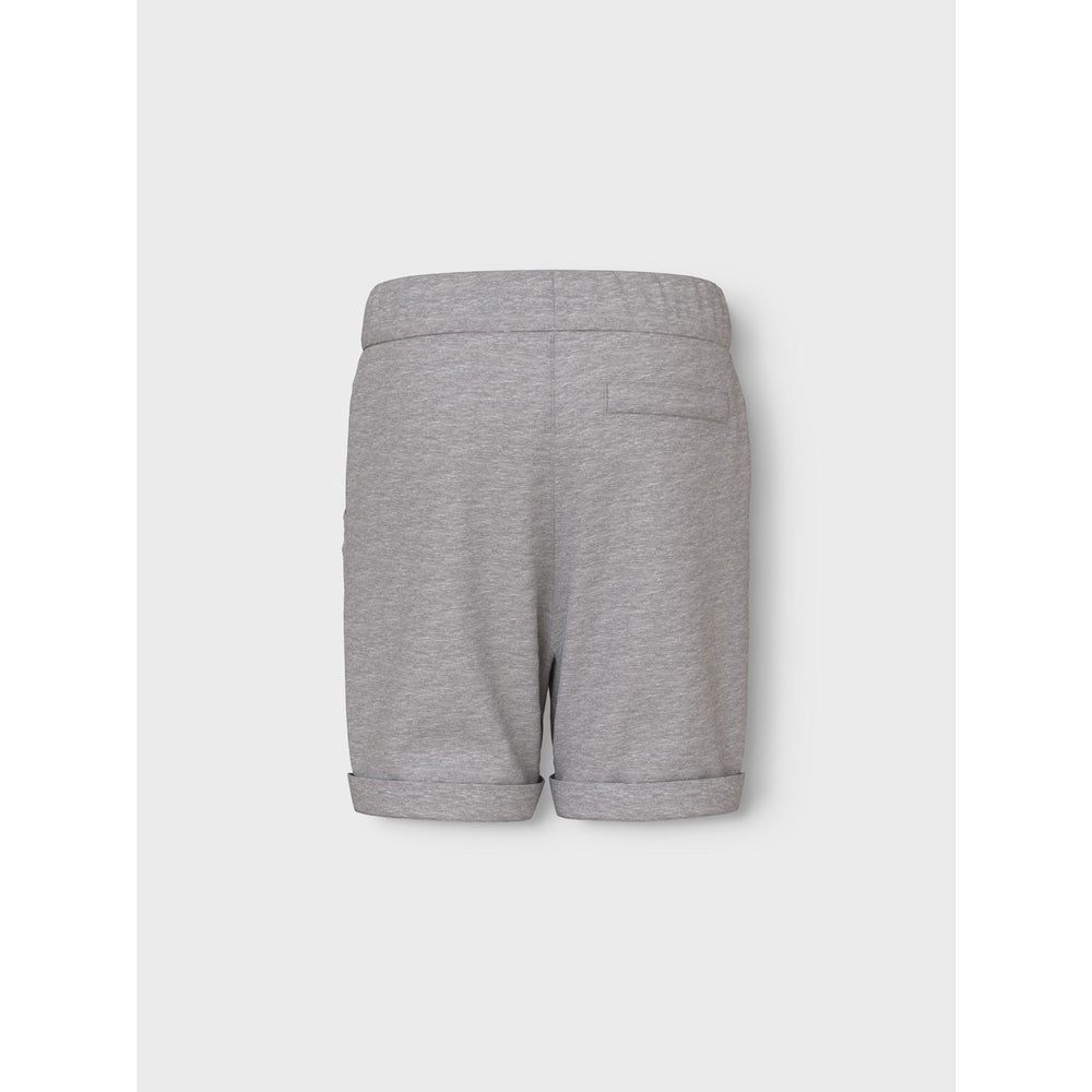 Køb Name It Grey Melange Viking Lange Shorts