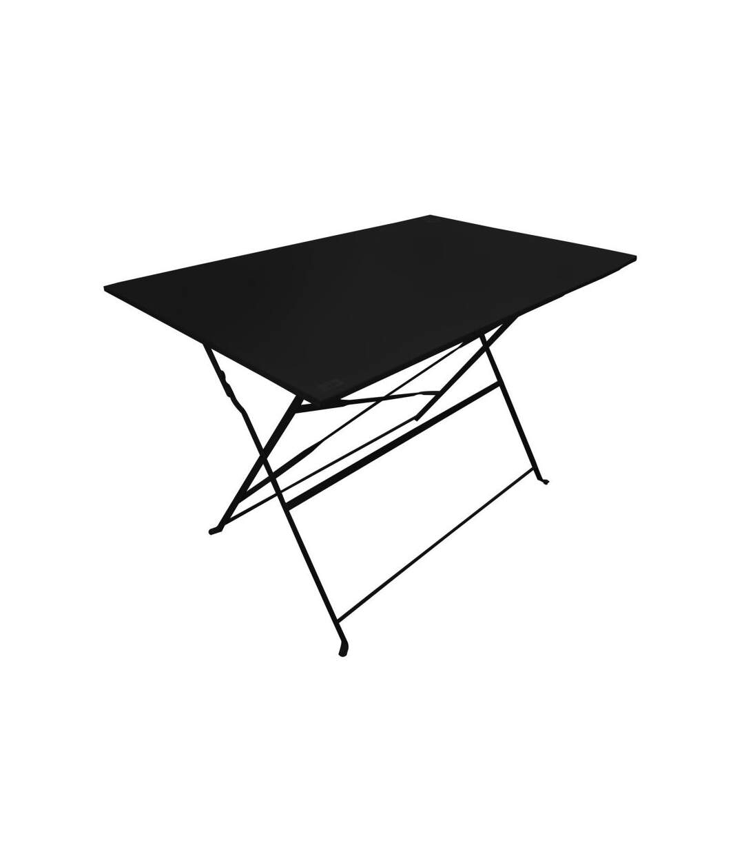 Paris Prix - Table De Jardin Pliante palerme 110cm Noir