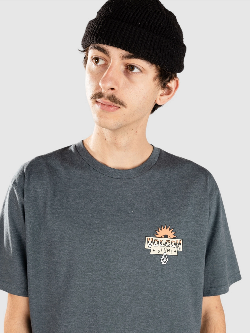 Volcom Sure Thing Hth T-Shirt dark slate