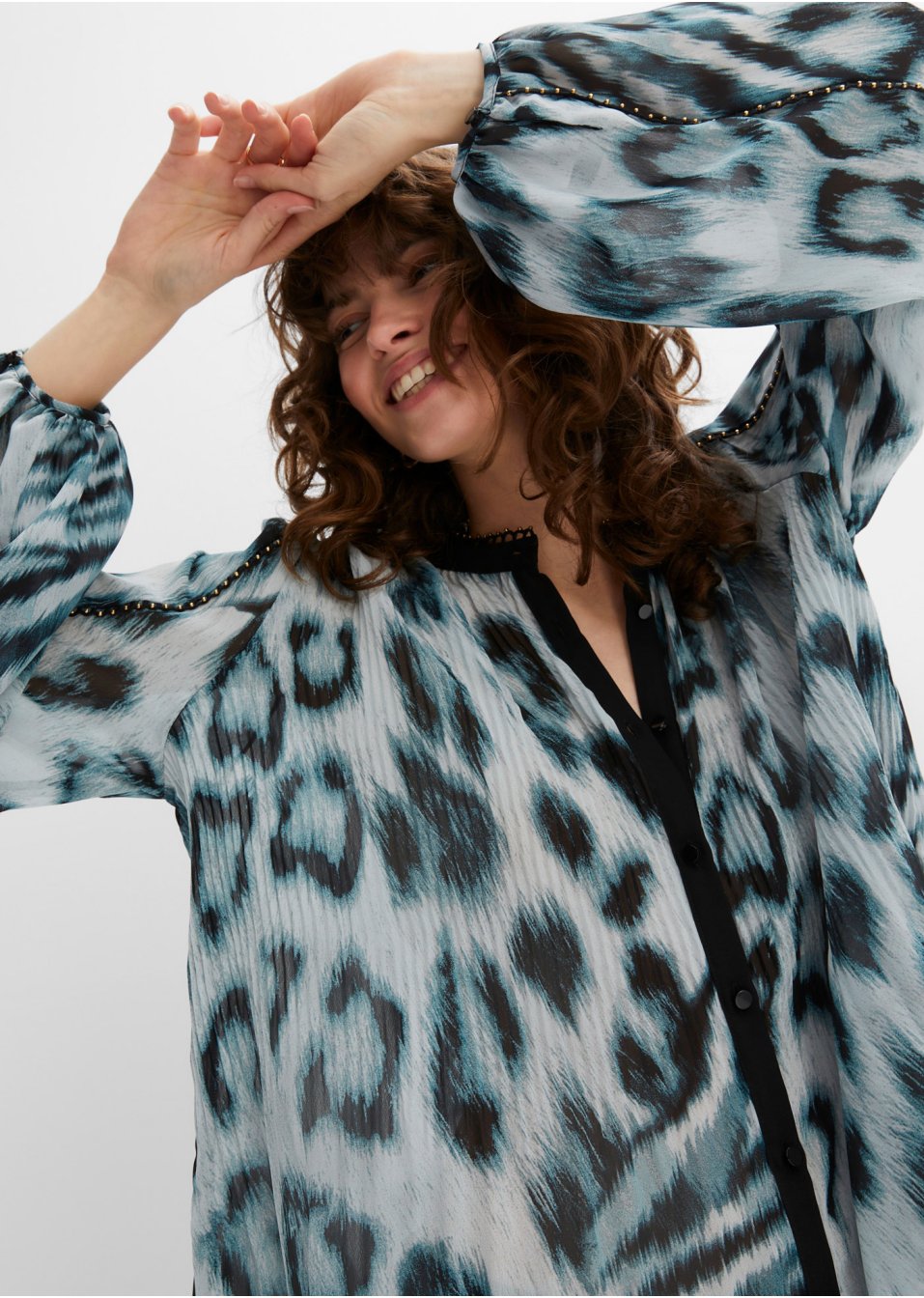 Blouse en georgette