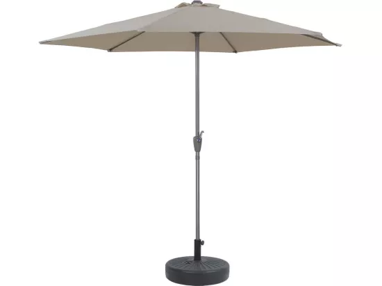 Parasol jardin droit Alu 