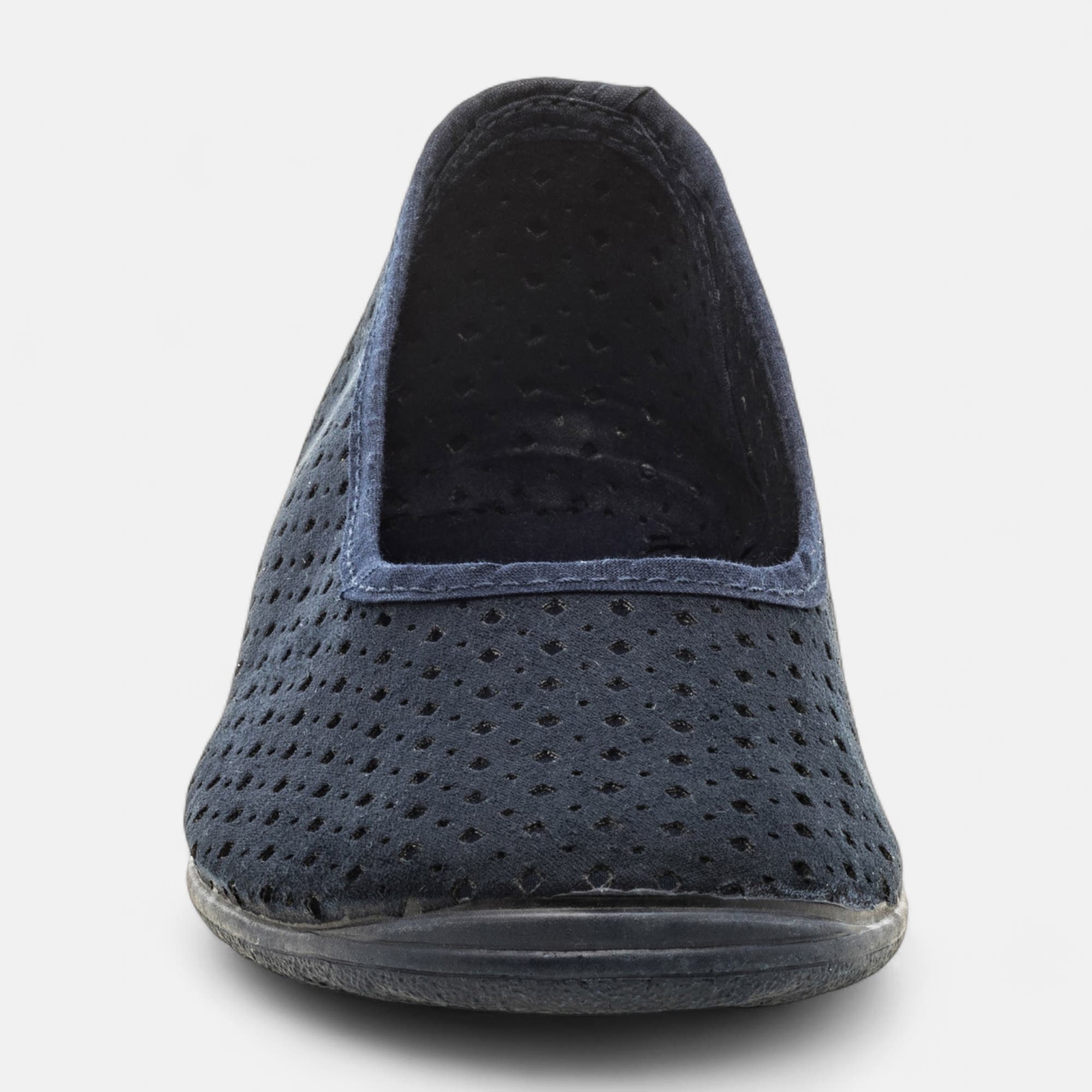 Chaussons ballerines Femme bleu marine