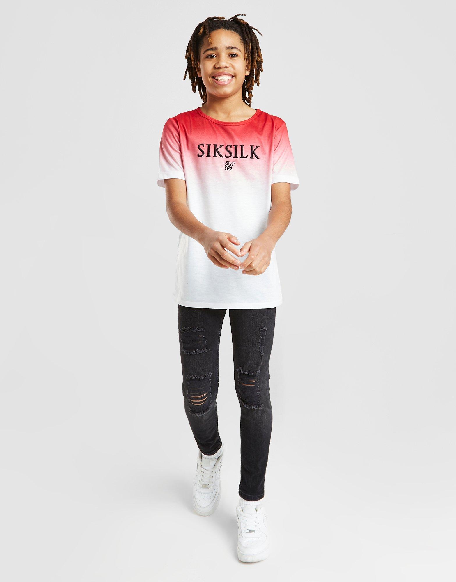 SikSilk T-shirt High Fade Junior