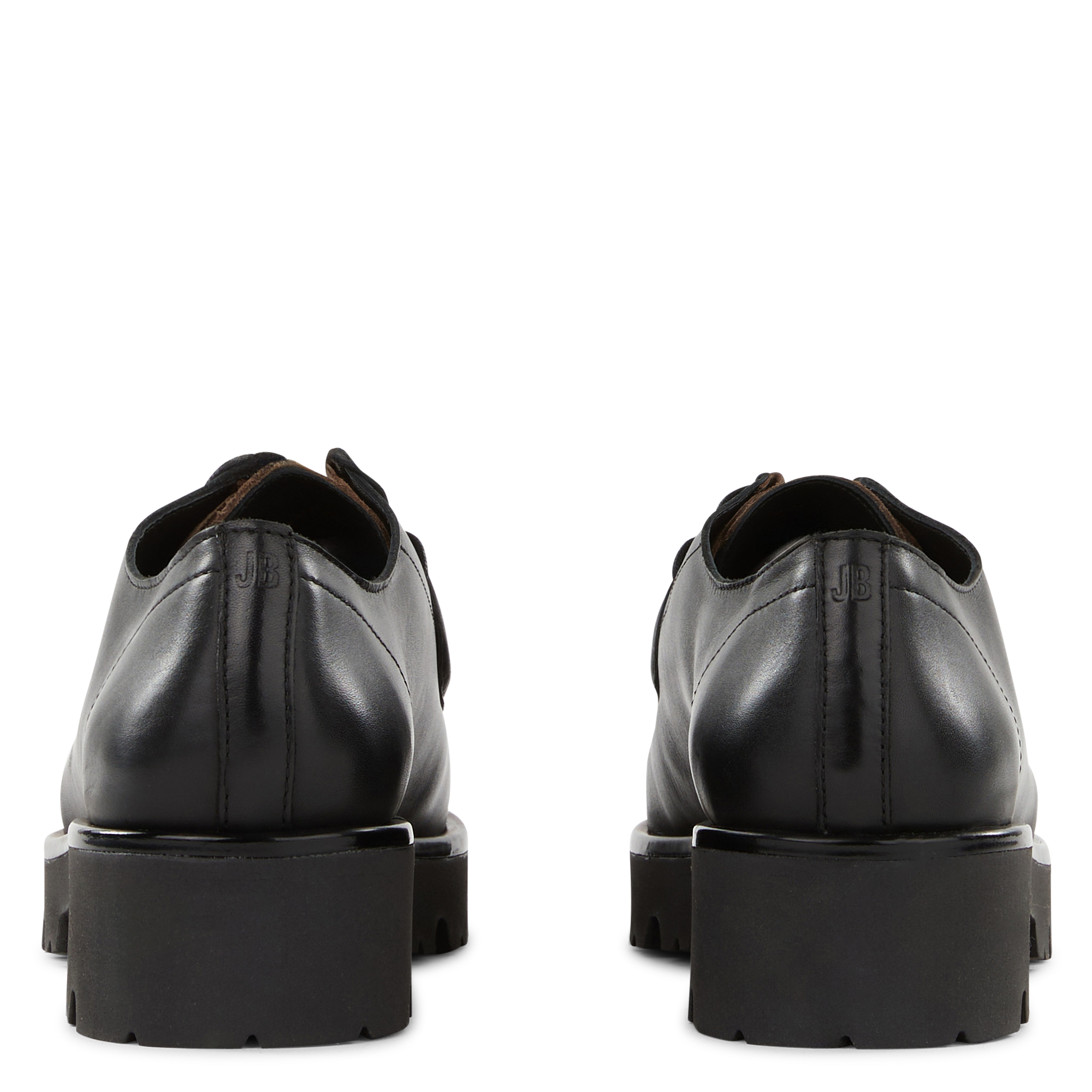 FOUGUE - Mocassins en cuir velours imprimé léopard | Noir