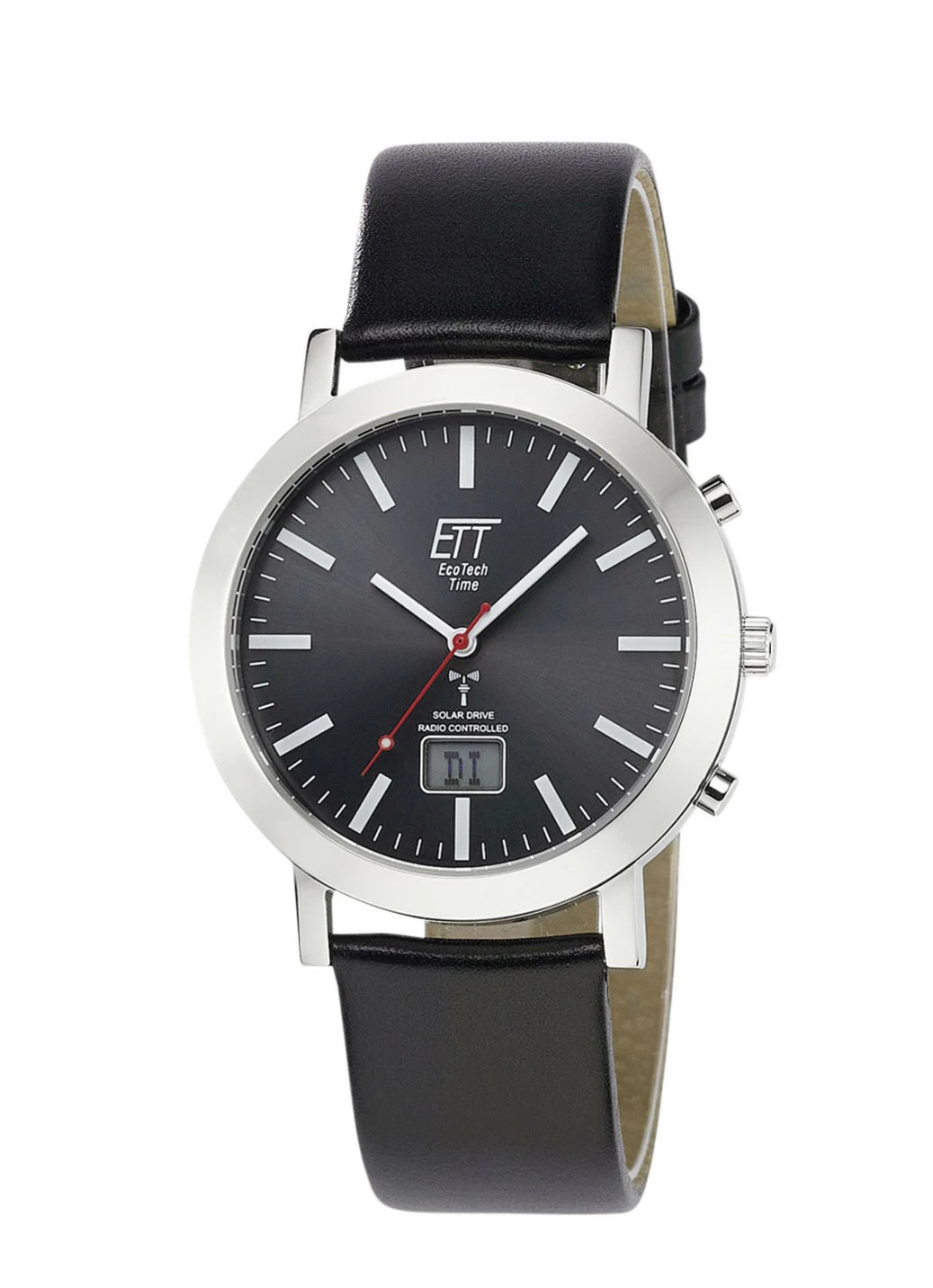 Funkgesteuerte Herrenuhr mit Solar-Antrieb