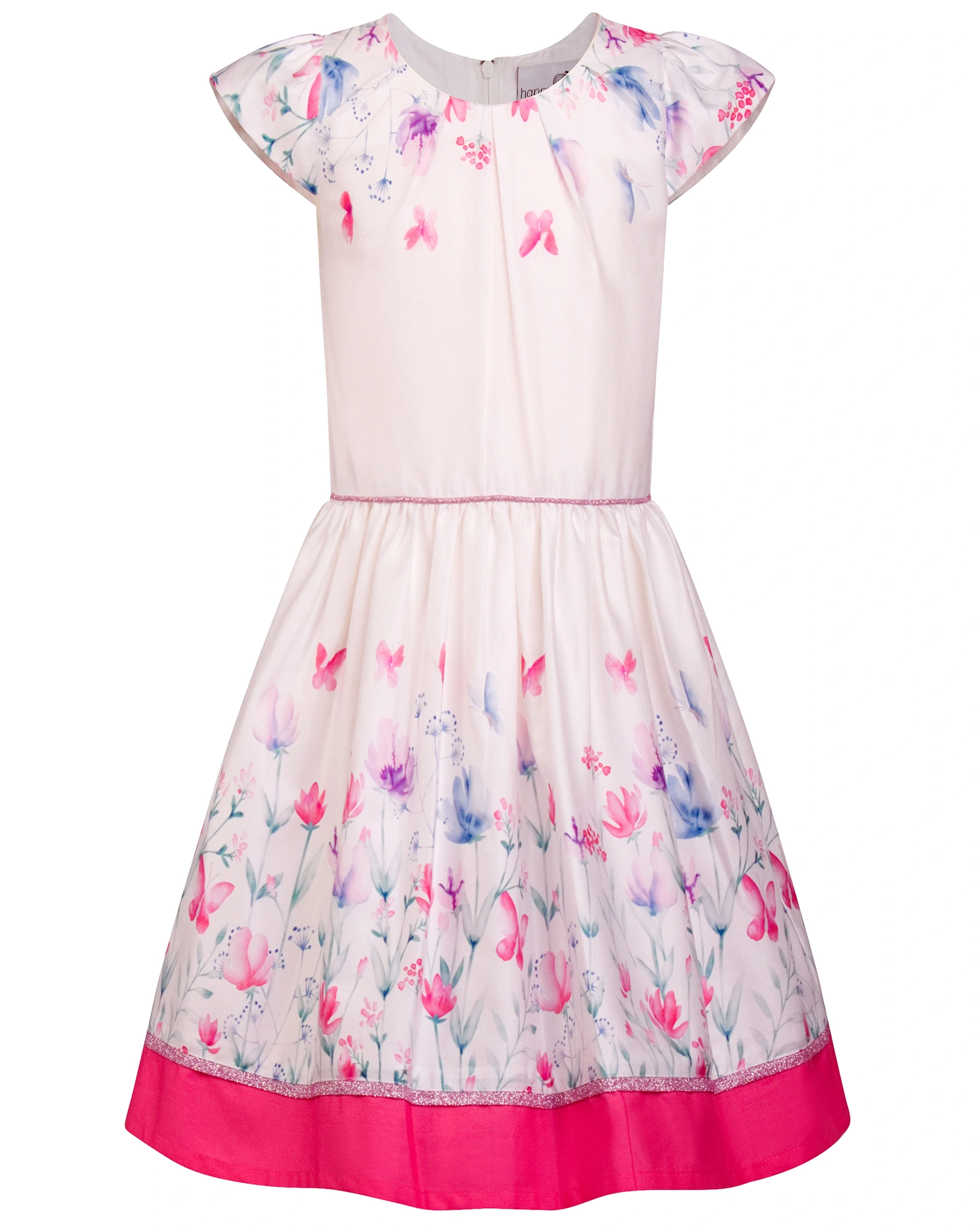 Kurzarmkleid HAPPY SPRING in pink