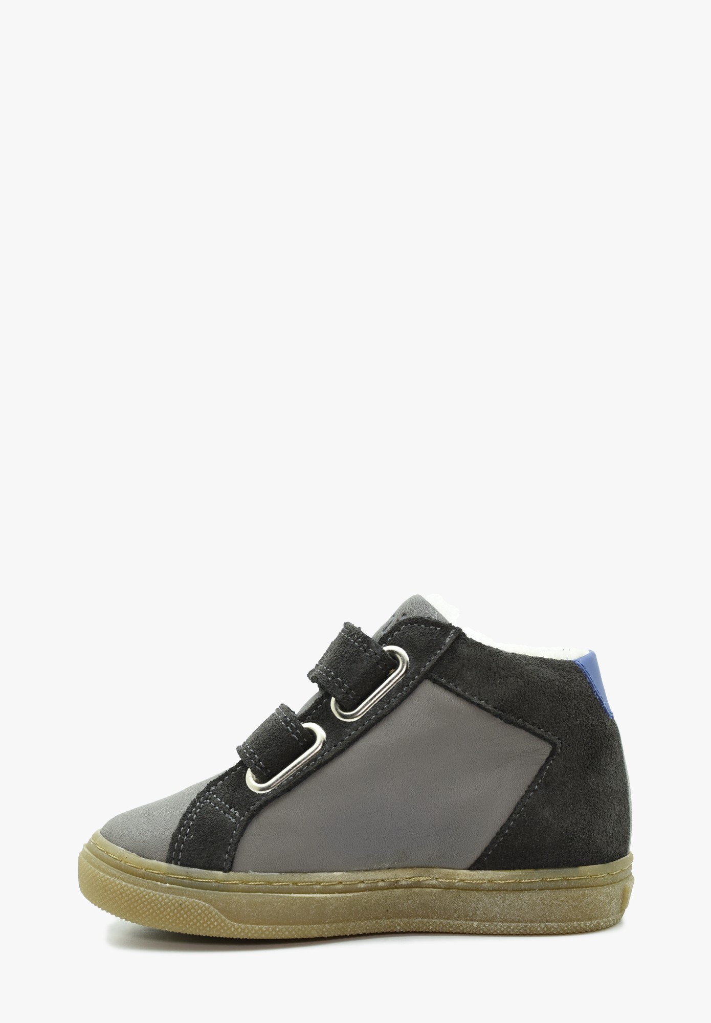 Orello logo TEX Wollfutter Kleinkinder Anthrazit Blau